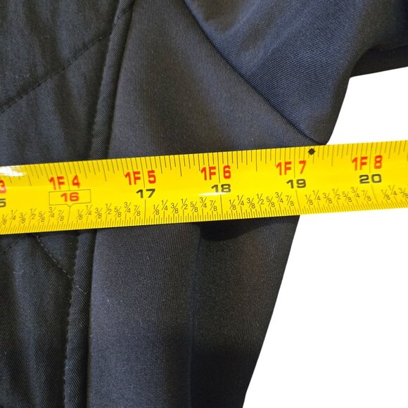 Catago Quilted Equestrian Black Riding Jacket Women's Large - Picture 14 of 16